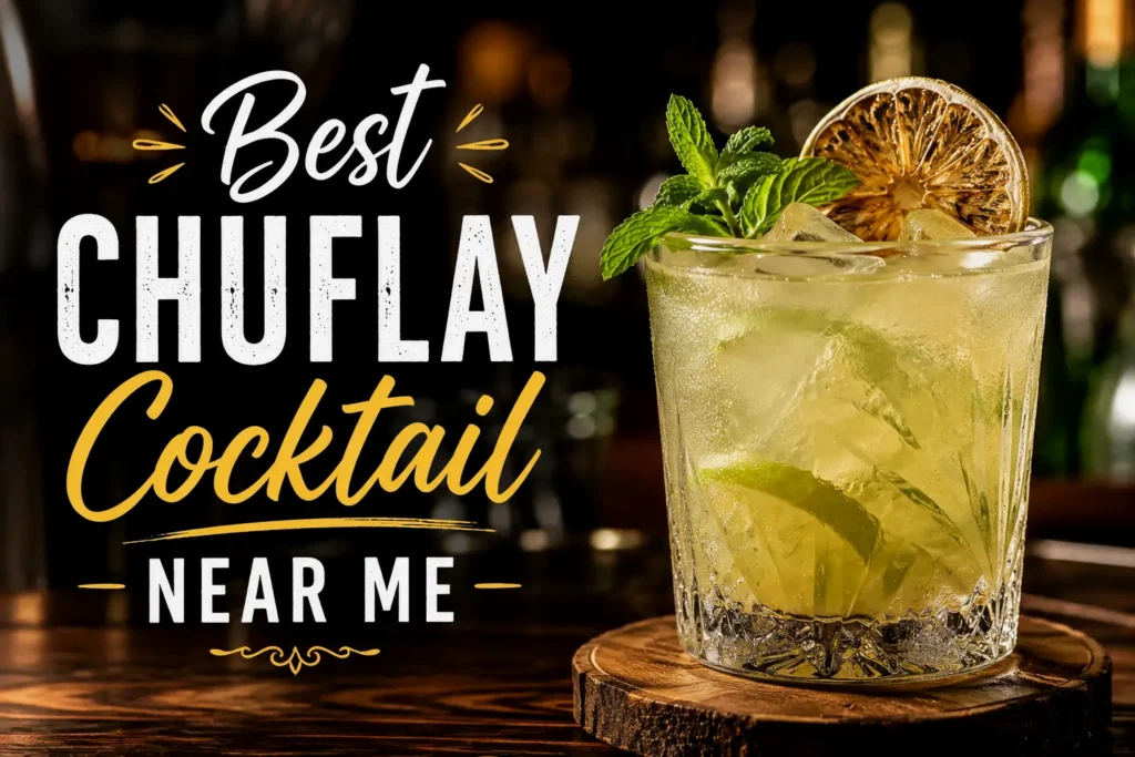 Best Chuflay Cocktail Near Me