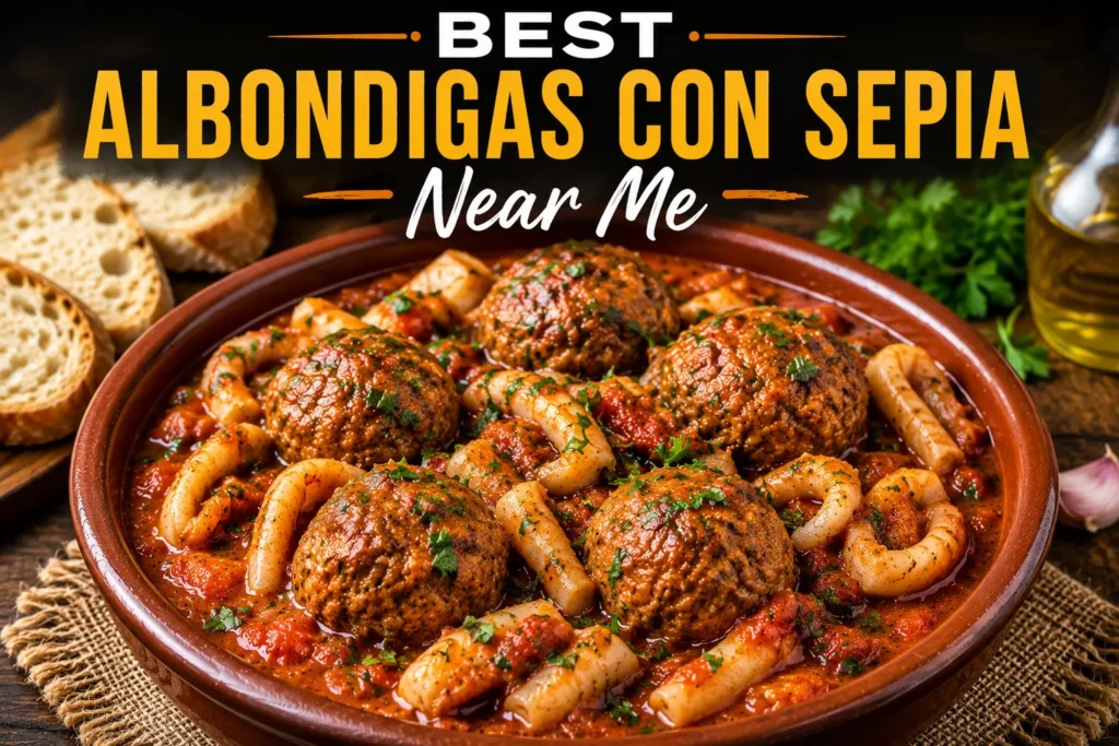 Best Albondigas Con Sepia Near Me