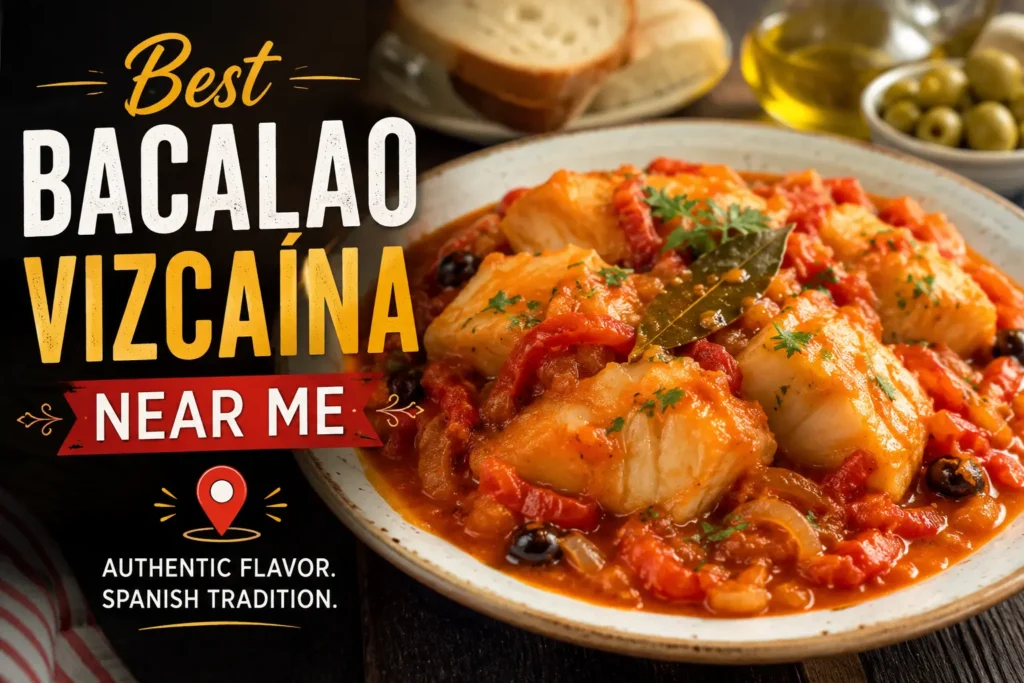 Best Bacalao Vizcaína Near Me