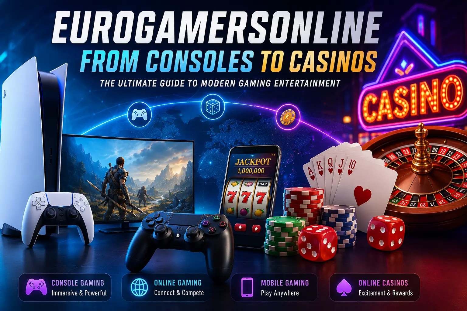 Eurogamersonline From Consoles to Casinos