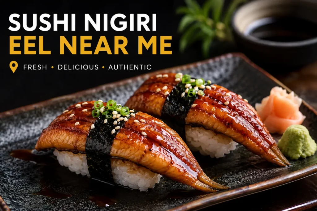 Sushi Nigiri Eel Near Me